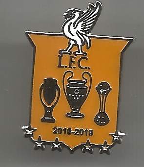 Pin Liverpool FC 2018-2019 rot